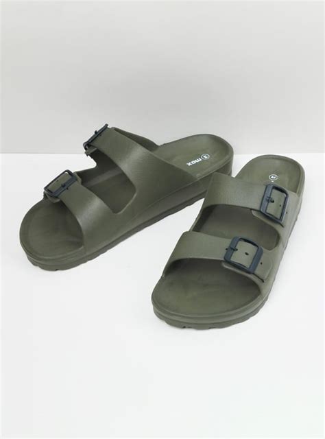 Buy Men Solid Slip-On Open Toe Sandals Online at just Rs. 399.0 ...