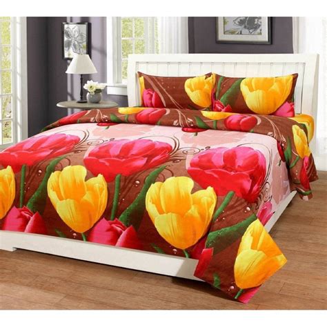 Home Trends PolyCotton Double Bed 140 TC Queen Size (90''/100'' inches ...