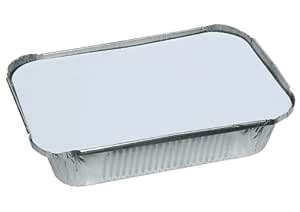 Buy SWASTHA HYGIENE (250ml - 20 pcs Aluminium Silver Foil Container ...