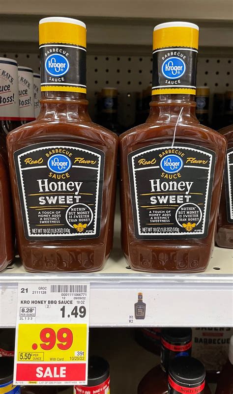 Kroger BBQ Sauce ONLY 99¢! - Kroger Krazy