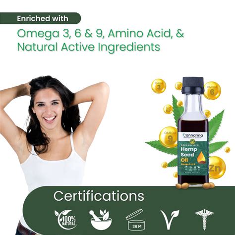 Cannarma Ultra Premium Hemp Seed Oil: Pure & Organic | 100ml – CBD Shop ...