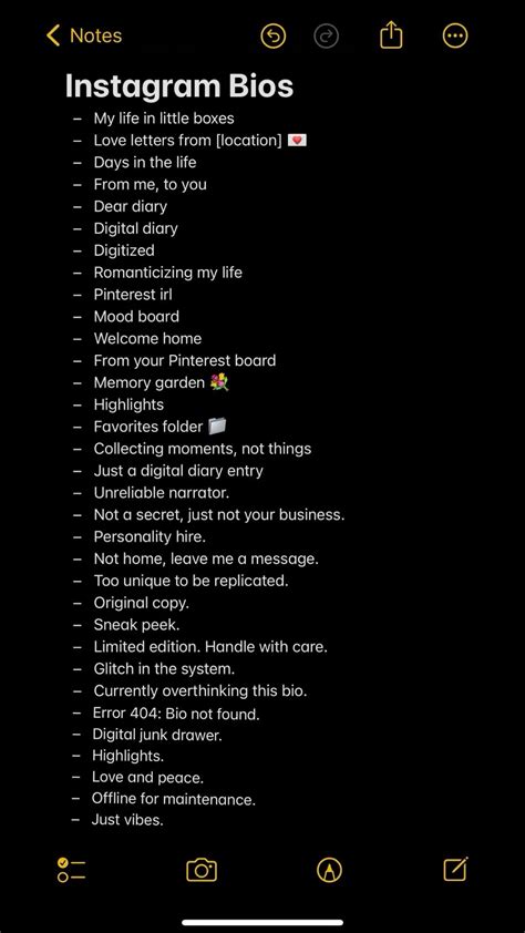 Trendy Instagram Bio Ideas for Aesthetic, Funny & Unique Profiles in ...