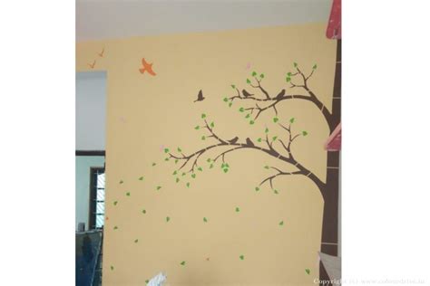 Tree With Birds Stencil Stencil Design for Walls, Stencil Painting for ...