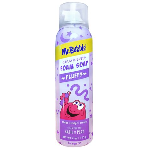 Mr. Bubble Calm & Sleep Foam Soap, Calming Lavender, Eucalyptus, and ...