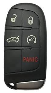 Replacement Key Fob Case Shell Fit for Jeep Grand Cherokee Dodge ...