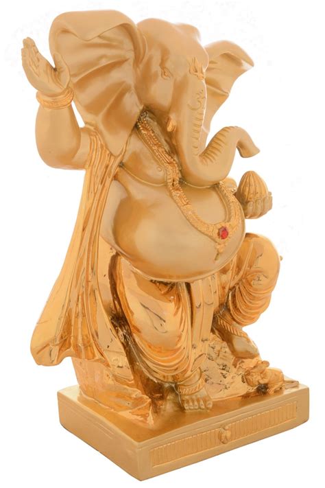 Premium Figurine of Lord Ganesha in Dancing Position - eCraftIndia Online