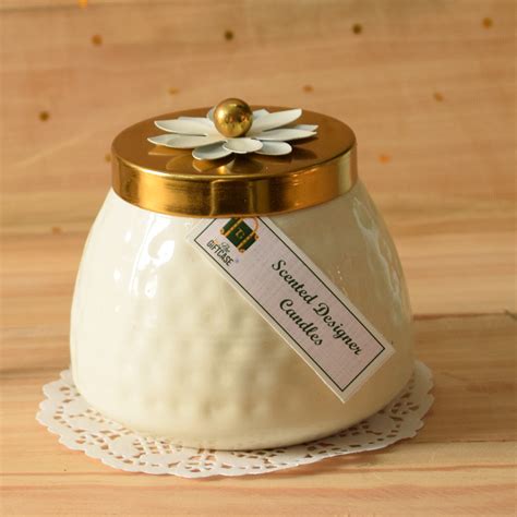 White Matki Candle – The Giftcase