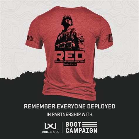 On Fridays, We Wear R.E.D - Boot Campaign