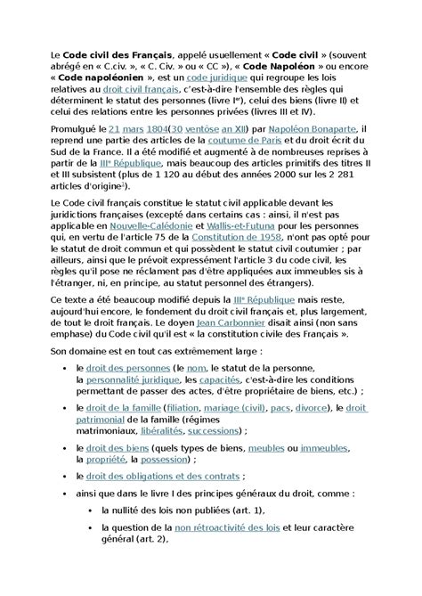 Image result for Code Civil Histoire