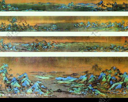 千里江山图图片-千里江山图素材-千里江山图模板高清下载-图行天下