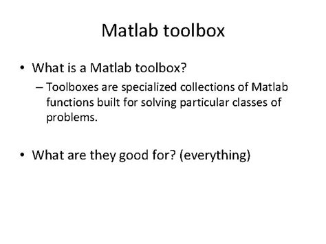 Image result for MATLAB ToolBoxes