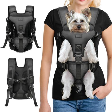 YUDODO Pet Dog Front Carrier Backpacks Multiple Adjustable Small Dog ...