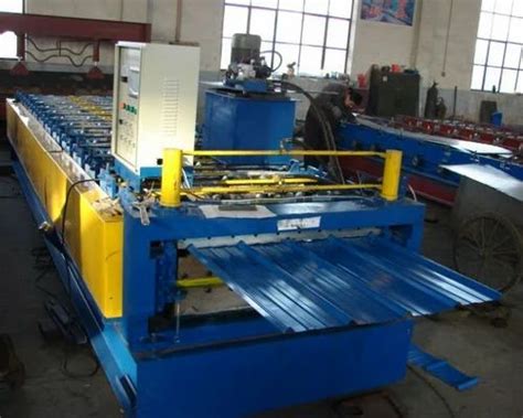 Roofing Sheet Making & Forming Machine - Color Coated Metal Roofing ...