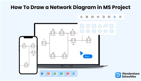 Wie kann man ein Netzwerkdiagramm in MS Project zeichnen
