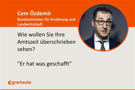Cem Özdemir im Kreuzverhör: Die schönsten Zitate | agrarheute.com