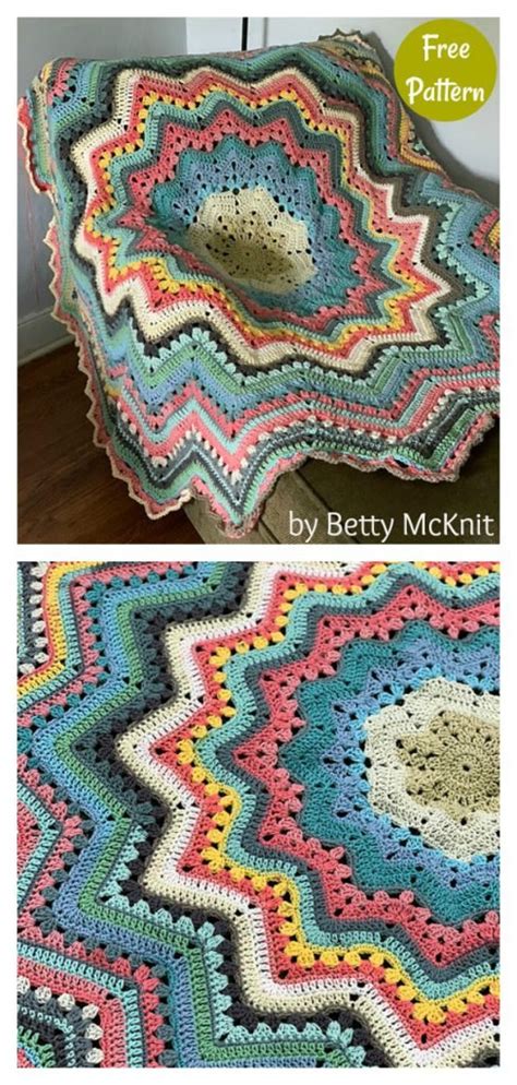 Image result for Crochet Round Blanket Tutorial