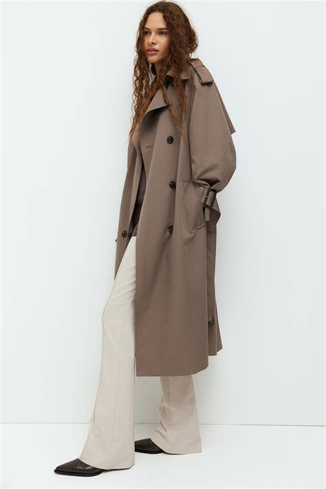 Flared tailored trousers - Light greige - Ladies | H&M IN