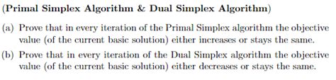 Image result for Primal Simplex Algorithm
