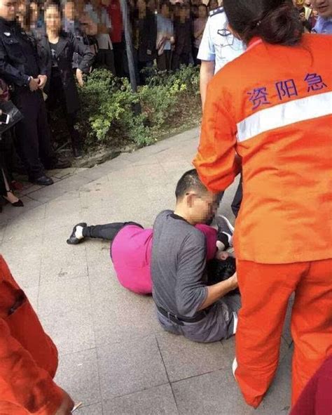 杭州14岁男孩要跳楼 妈妈死死拉住儿子近30分钟 - 海报新闻