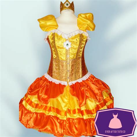Adult Princess Daisy Super Mario Brothers Inspired Pink Tutu Dress ...