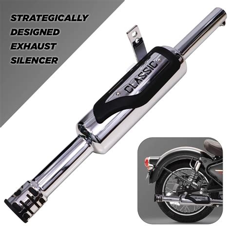 AllExtreme EX129 Indori Model Exhaust Silencer Compatible for BS3 and ...