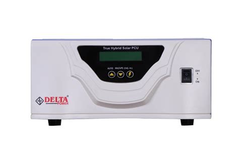 DELTA POWER 1KVA (1000VA) 60A Hybrid Solar Inverter Fully Automatic PCU ...