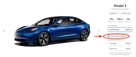 Tesla starts advertising Model 3 with 93 miles of range on its website ...