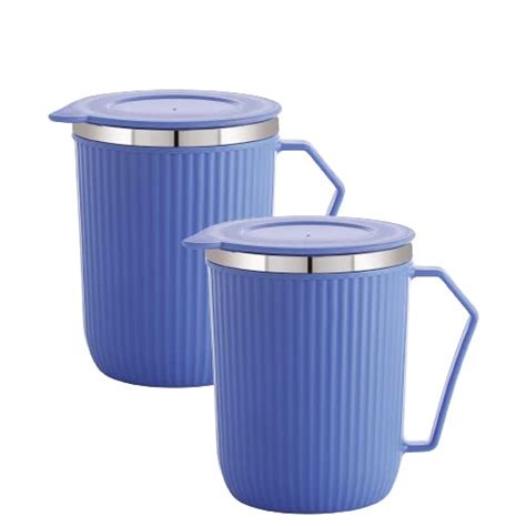 Buy Hometronics Hot Coffee Mug with Lid 350 ml | Premium Stainless ...