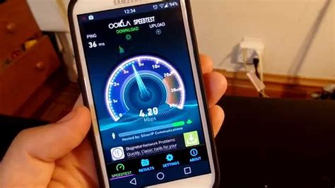 Mobile Data Speed Test 的图像结果
