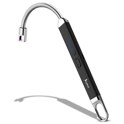 SUPRUS Lighter Rechargeable USB Lighter Arc Electric Lighetrs Candle ...
