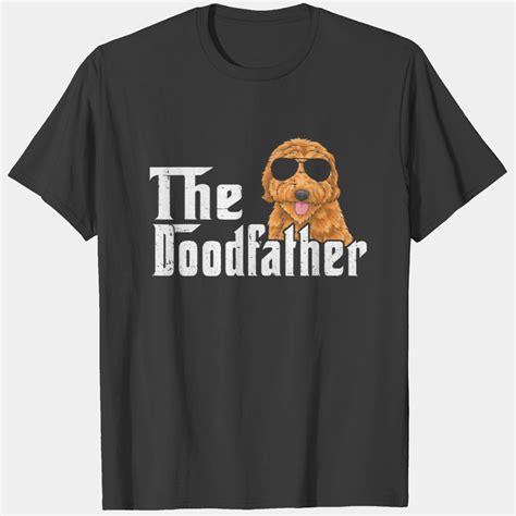 Mens The Doodfather Funny Goldendoodle Dad Father' T Shirts sold by ...