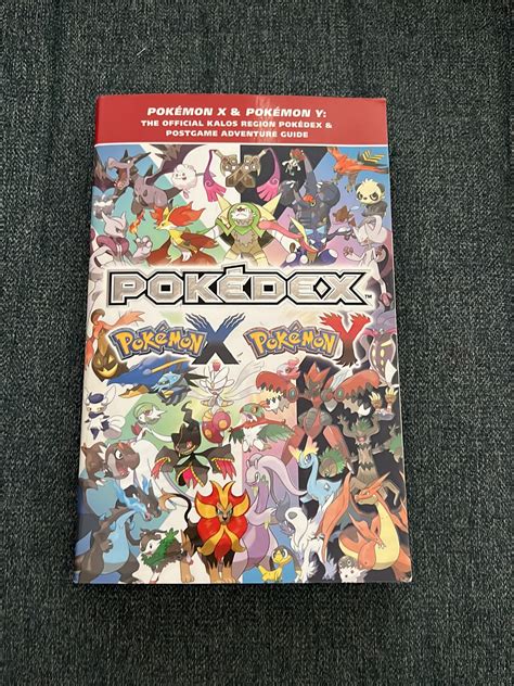 Pokemon X And Y Pokedex Book