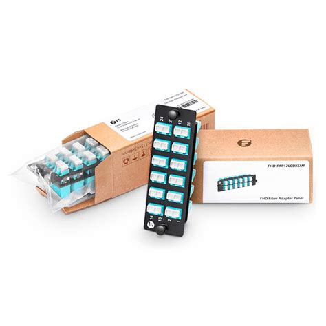 FHD® Fiber Adapter Panel, 24 Fibers OM4 Multimode, 12 x LC UPC | Shop ...