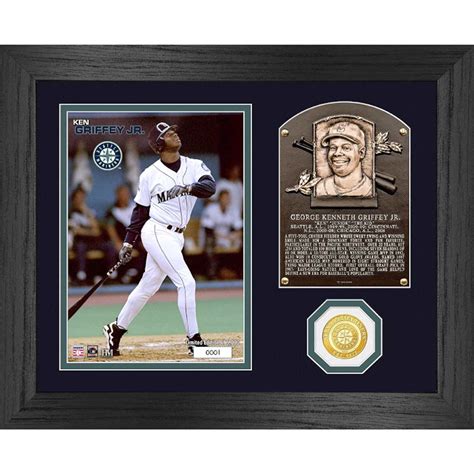Highland Mint Ken Griffey Jr. Hall of Fame Plaque Bronze Coin 13 x 16 ...
