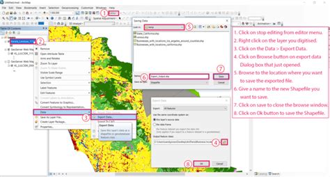 Digitization of data from a WMS link make shapefiles and Geotiff ...