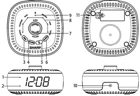 Image result for Sharp Clock SPC364 Manual