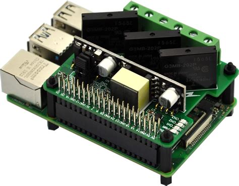 Buy RPi PoE & SSR Solid State Relay Board for Raspberry Pi 3B+ 4B ...