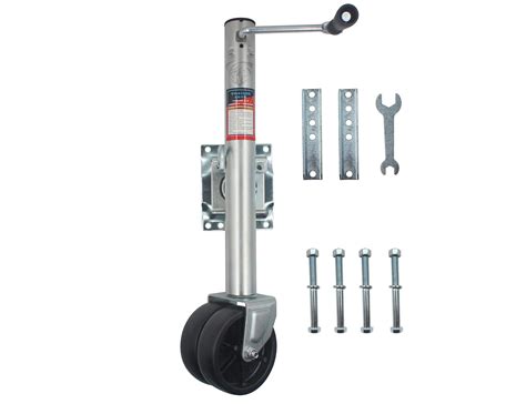 Buy TYT 1500lbs Swivel Trailer Jack, Boat Jack with 6-Inch Dual Wheels ...