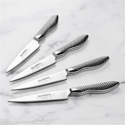 Global Steak Knives - Fine Edge - 4 Piece Set – Cutlery and More