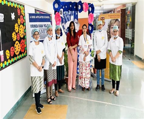 School Dental Health Program in Amity International School|SDCINDIA