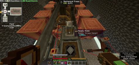 Image result for Minecraft Create Mod Mechanical Press