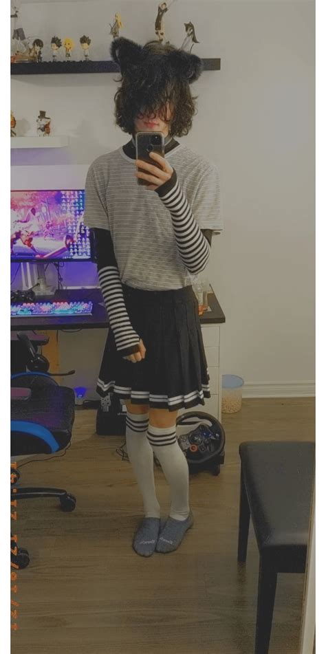 my favorite femboy outfit :> : r/femboy