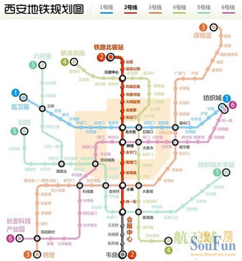 西安轻轨规划图-大西安最新的地铁规划是什么？谁知道具体的规划。