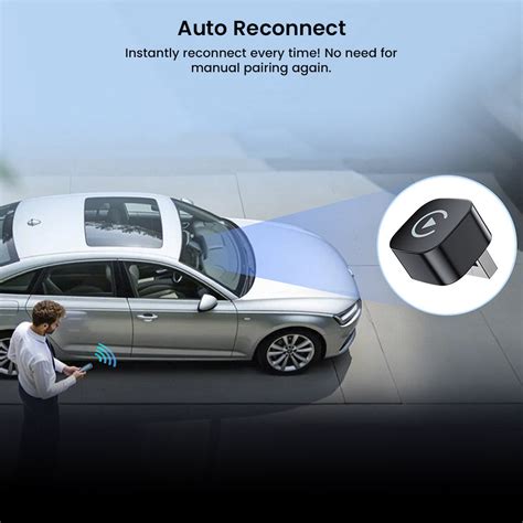 TECPHILE wireless car play adapter CarPlay & Android Auto Adapter ...