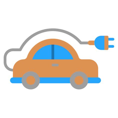 Electric car - Free transportation icons