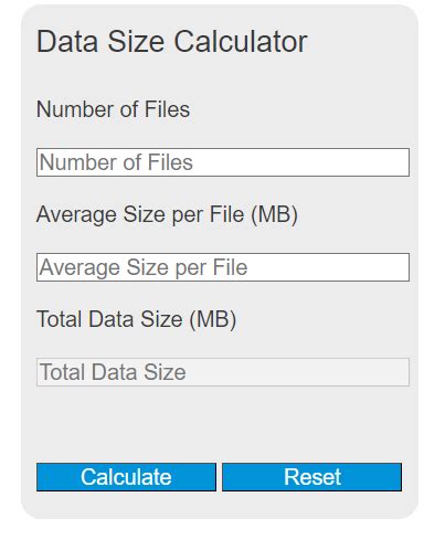 Image result for File Size Calculation Example
