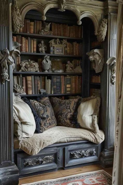 Pin by Shanamay Beecroft on Cozy Home in 2025 | Home library design ...