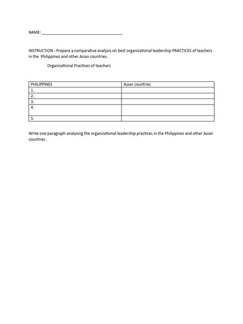 Image result for Comparative Analysis Example