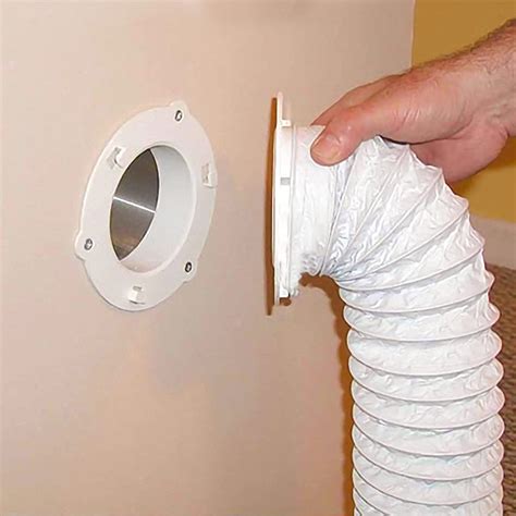 Dryer Dock Quick Connect and Release Dryer Vent Adapters with Flexible ...