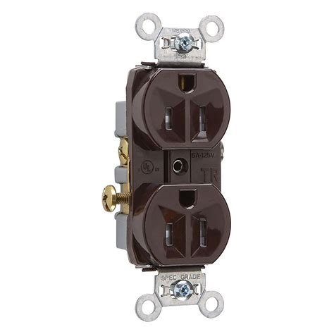 Legrand Pass and Seymour 15-Amp 125-volt Tamper Resistant Commercial ...